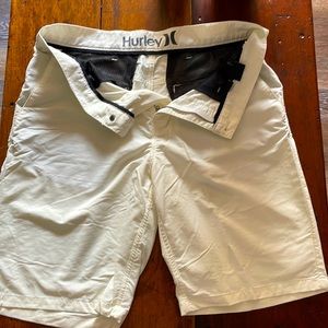 Men's Cream - Nike dry fit Hurley shorts